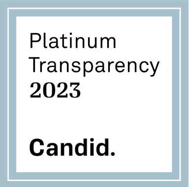 Guidestar Candid Platinum Transparency 2023 Certification Logo